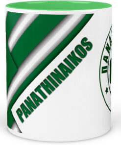 κούπα κεραμική , πράσινη , ομάδες , Παναθηναϊκός , panathinaikos , Με συσκευασία για δώρο 325ml-Hoper.gr