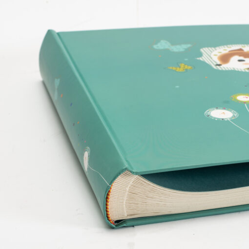 Άλμπουμ Panodia foxy μπλε 30x30cm , 60 σελίδες με ριζόχαρτο & 4 σελίδες memo-Hoper.gr