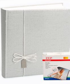 Άλμπουμ SAHARA b μπεζ ανοιχτό με Ριζόχαρτο 32x32 cm 100 σελίδες με κουτί για δώρο-Hoper.gr
