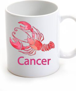 κούπα κεραμική με ζώδιο καρκίνος color 325ml-Hoper.gr