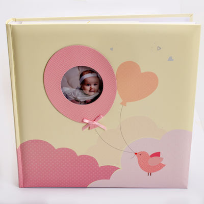 Άλμπουμ Παιδικό PINELOPE Ροζ Ριζόχαρτο 24×24 cm 40 σελίδες-Hoper.gr