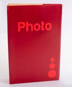 Άλμπουμ κόκκινο 36Χ24 με Θήκες για 400 φωτογραφιες 10X15-Hoper.gr
