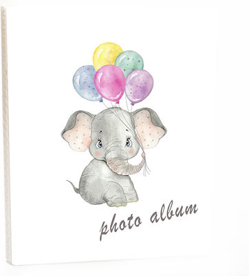 Άλμπουμ pocket με θήκες για 40 φωτογραφίες 15χ20 ελεφαντάκι-Hoper.gr
