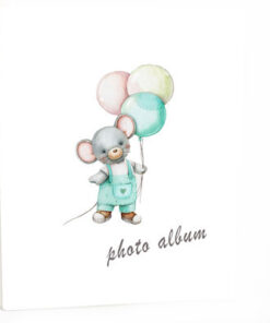 Άλμπουμ pocket με θήκες για 40 φωτογραφίες 15χ20 μπαλόνια βεραμάν-Hoper.gr