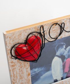 κορνίζα 10×15 ξύλινη επιτραπέζια για φωτογραφία 10χ15 , love , αγίου Βαλεντίνου-Hoper.gr
