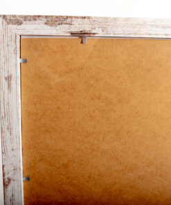 Kορνίζα τοίχου NELSON 40X60 ξύλινη mdf για παζλ η φωτογραφία 40Χ60 χρώμα μπεζ παλαίωση-Hoper.gr