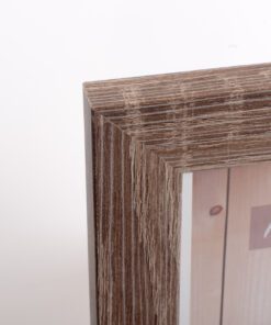 Kορνίζα NELSON, ξύλινη mdf , για φωτογραφία 13Χ18 χρώμα γκρι καφέ-Hoper.gr
