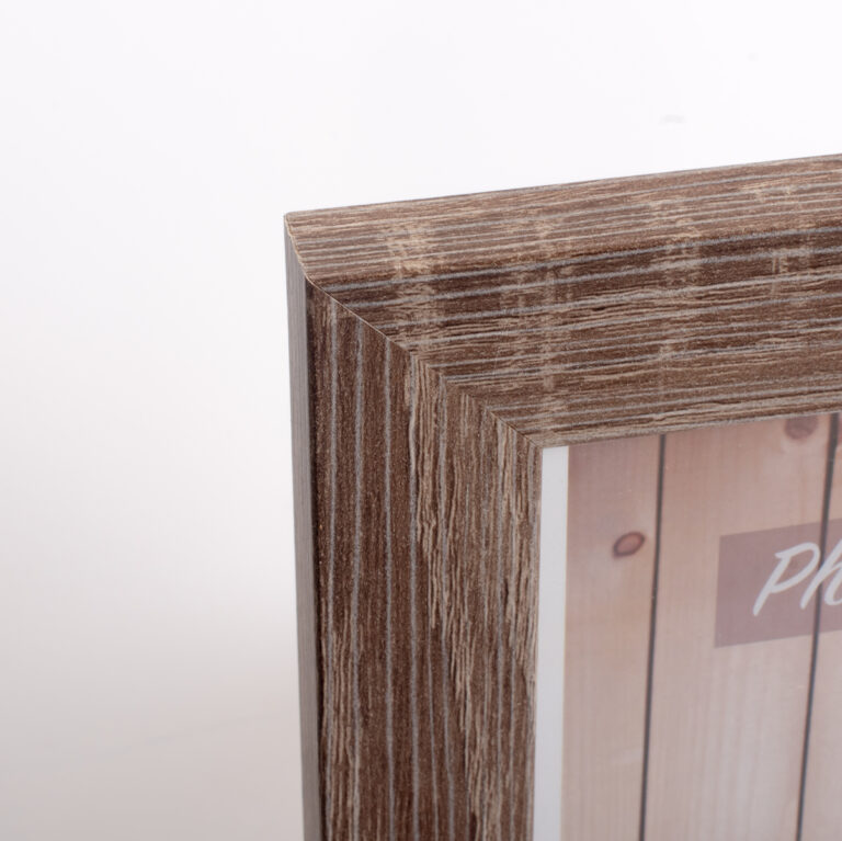 Kορνίζα NELSON, ξύλινη mdf , για φωτογραφία 13Χ18 χρώμα γκρι καφέ-Hoper.gr