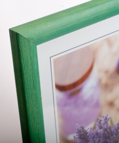 κορνίζα ξύλινη για φωτογραφία 20X30 χρώμα πράσινη-Hoper.gr