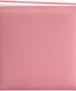 Άλμπουμ  δερματίνη 24×24 ροζ 40 σελίδες με ριζοχαρτο-Hoper.gr