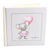 Album my album pink mouse rice paper 30x30cm and album box-Hoper.gr