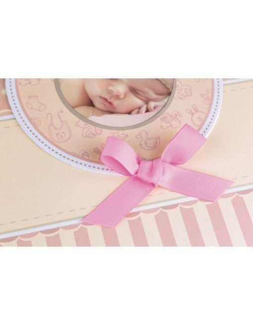 Children's album MATILDA pink with rice paper 31x31 cm 60 pages-Hoper.gr