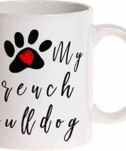dog mug patousa i love my french bulldog 325ml-Hoper.gr