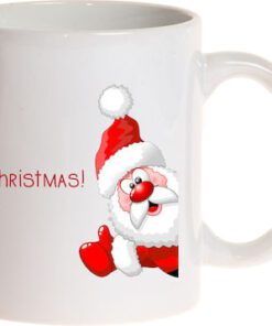 κούπα κεραμική χριστουγεννιάτικη merry christmas-Hoper.gr