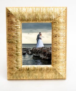 frame 15x21, wooden (golden lines) for photo 15x21-Hoper.gr