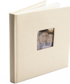 Άλμπουμ 24×24 θαλασσι  40 σελίδες με ριζοχαρτο με θήκη για φωτογραφία στο εξώφυλλο-Hoper.gr