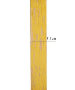 κορνίζα ξύλινη τοίχου για φωτογραφία  χρώμα κίτρινο με παλαίωση  τζάμι Ματ (Κ28-18)-Hoper.gr