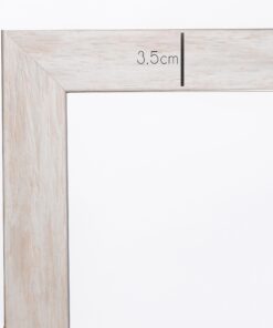 wooden wall frame 60X80 for photo or puzzle 60X80 blue color with unbreakable acrylic glass (K27-98)-Hoper.gr