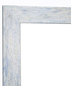 wooden wall frame 60X80 for photo or puzzle 60X80 blue color with unbreakable acrylic glass (K27-98)-Hoper.gr