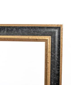 Καθρέπτης ξύλινος τοίχου λευκό παστέλ με σκάλισμα κάθετος σχέδιο white Firenze K4532-3-Hoper.gr
