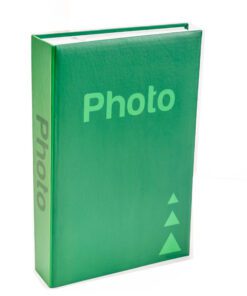 Άλμπουμ πράσινο  36Χ24 με Θήκες για 400 φωτογραφίες 10X15-Hoper.gr