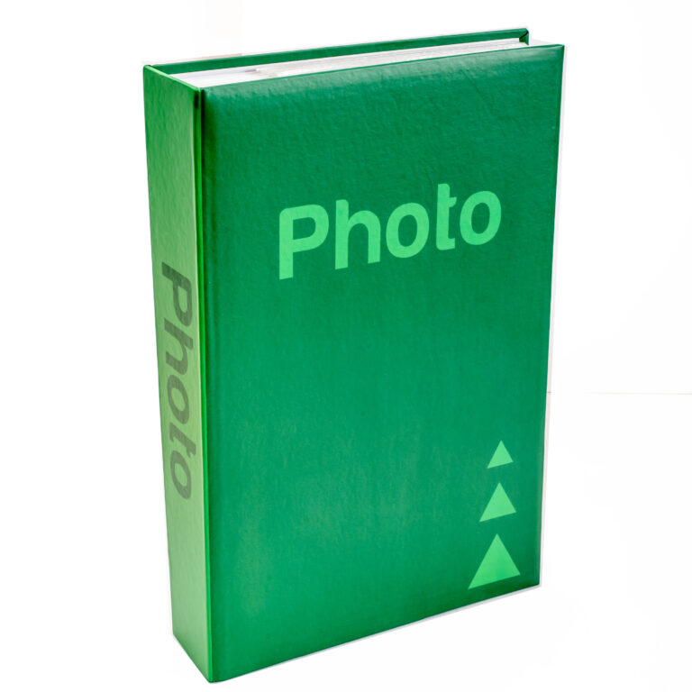 Άλμπουμ πράσινο  36Χ24 με Θήκες για 400 φωτογραφίες 10X15-Hoper.gr