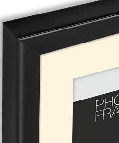 wall frame black 30x40 cm acrylic with passe-partout - edison-Hoper.gr