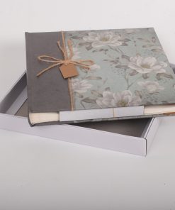 Album Giardino green-beige with rice paper 24X24 cm 40 pages-Hoper.gr