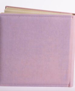 Άλμπουμ  με ριζόχαρτο 31x31cm και 70 σελίδες με βιβλιοδεσία δερματίνη γαλάζια δίχρωμη  και κέντημα με θήκη για φωτογραφία στο εξώφυλλο-Hoper.gr