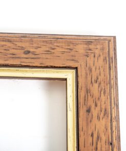 κορνίζα ξύλινη για πτυχίο δίπλωμα κ.λ.π 29,7X42cm – Α3 χρώμα χρυσό με καφέ σκιές Κ17/1-Hoper.gr