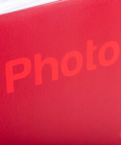 Άλμπουμ photo color red  με θήκες για 200 φωτογραφίες 10×15  (κόκκινο)-Hoper.gr