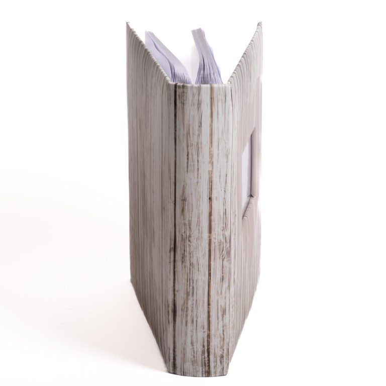 κορνίζα 13Χ18 Cyclades ξύλινη για φωτογραφία 13×18  λευκή με σημάδια  παλαίωσης-Hoper.gr