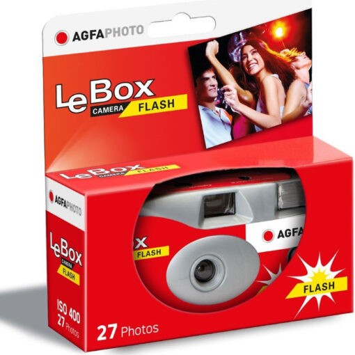 ΑGFA le box  flash  Φωτογραφική  Μηχανή Μίας Χρήσεως Με Flash 27 Photos-Hoper.gr