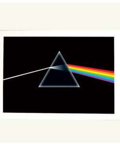 Αφίσα Pyramid Pink Floyd 61×91,5εκ Κορνίζα Ξύλινη Χρώμα Λευκό Με Ακρυλικό Τζάμι Άθραυστο K1041-3-Hoper.gr