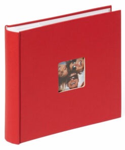 ΑΛΜΠΟΥΜ WALTHER FUN Βιβλιόδετο κοκκινο  με θήκες για 200 φωτογραφίες 13X18    Διαστάσεις: μήκος 30 πλάτος 30 ύψος 4cm-Hoper.gr