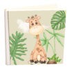 Album my album Giraffe boho style with rice paper 30x30cm and album box-Hoper.gr