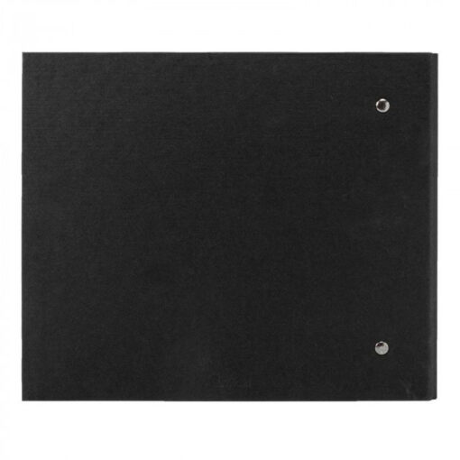 ΑΛΜΠΟΥΜ  Mαυρο   studio art  με 40 σελίδες από μαύρο χαρτόνι για επικόλληση φωτογραφιών Διαστάσεις: 34,5×24,5×2,5cm-Hoper.gr