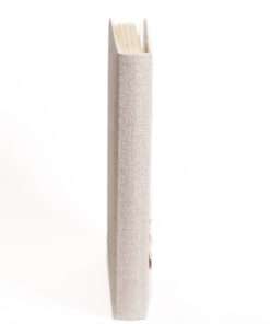 κορνίζα ξύλινη  20Χ30 για φωτογραφία 20X30 cm χρώμα λευκό με μπεζ πινελιές-Hoper.gr