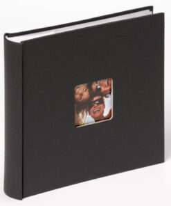 WALTHER FUN ALBUM Bookbinding Black with pockets for 200 photos 13X18 Dimensions: length 30 width 30 height 4cm-Hoper.gr