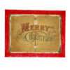 Christmas Frame Vintage Red with Signs of Aging Vintage Theme K28-34+D14-3-Hoper.gr