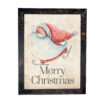 Christmas Frame Vintage Black With Signs Of Aging With Santa Themed K28-69+B41-1-Hoper.gr