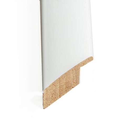 κορνίζα ξύλινη τοίχου για φωτογραφία η πτυχίο χρώμα Λευκο   και με τζάμι ματ (Κ41/071)-Hoper.gr
