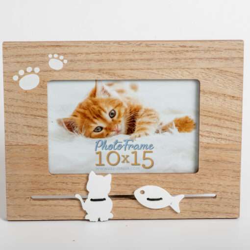 10x15 wooden tabletop photo frame 10x15, spike (dog)-Hoper.gr