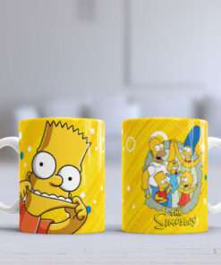 Kούπα κεραμική λευκη 330ml  Simpsons – Tommy η κούπα είναι με συσκευασία δώρου-Hoper.gr