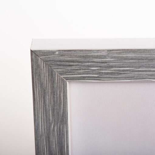 κορνίζα ξύλινη  20Χ30 χρώμα ασημί για φωτογραφία 20x30  lienz silver-Hoper.gr