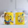 White ceramic mug 330ml Simpsons - Tommy the mug comes with a gift box-Hoper.gr