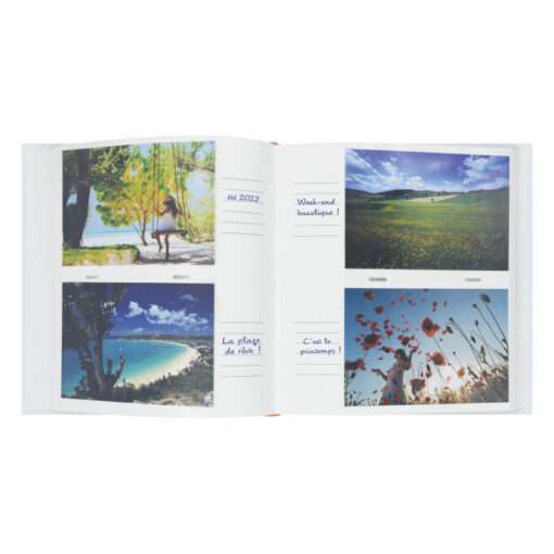 Album panodia TIPI bound with cases for 200 photos 10×15 TIRI (length 25cm bottom 23cm height 7cm)-Hoper.gr