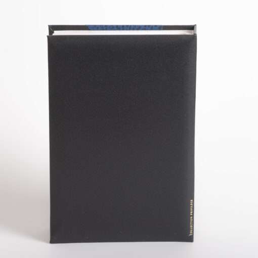 Slip-in Memo album with pockets for 72 photos 13x18 & 13x20 dimensions 22x15x4cm color blue-black-Hoper.gr