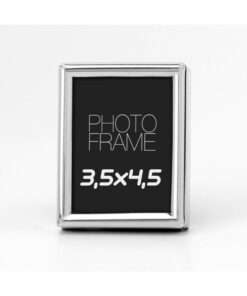 silver-plated mini frame 4.5x5.5cm for photo 3.5X4.5cm-Hoper.gr