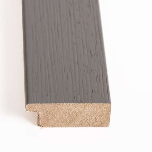 Κορνίζα ξύλινη τοίχου για φωτογραφία χρώμα Μαύρo με ανάγλυφα τα νερά του ξύλου , τζάμι Ματ (Κ29-69)-Hoper.gr